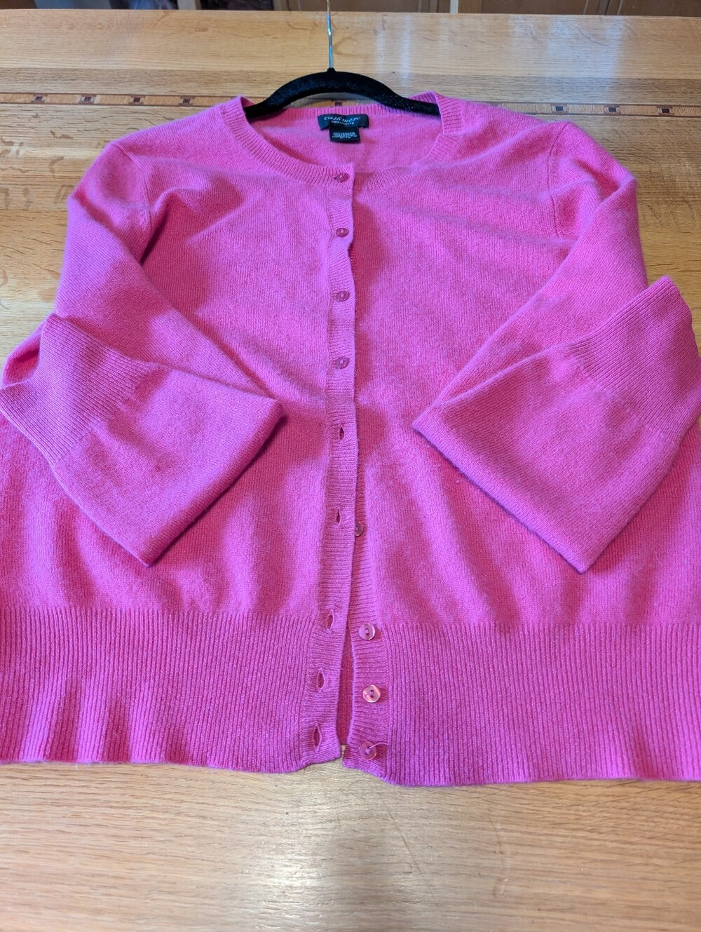 100% Cashmere Cardigan,XL